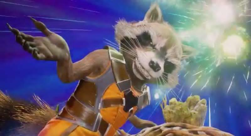 Rocket Raccoon Lets Loose In Teaser For Marvel vs Capcom Infinite